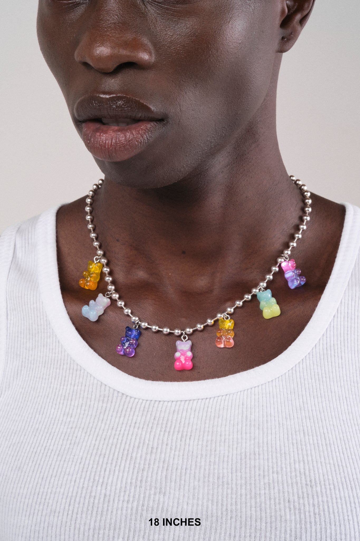 The Gummy Bear Charm Chain Necklace